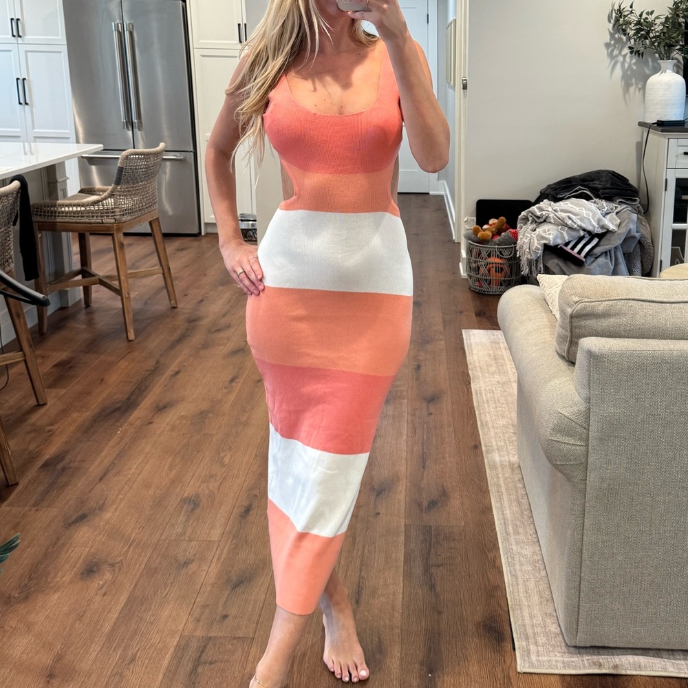 Striped Maxi Dress